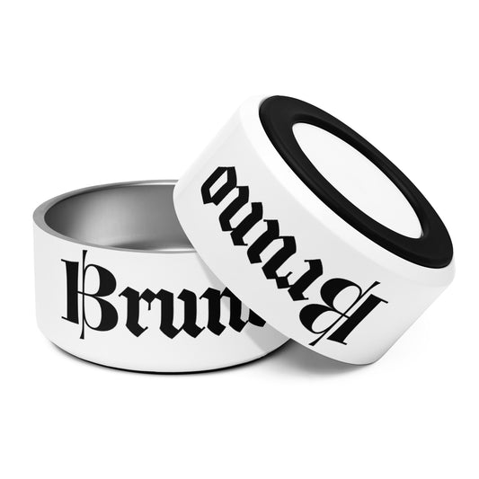 Personalisierter Hundenapf aus Edelstahl mit individuellem Namen